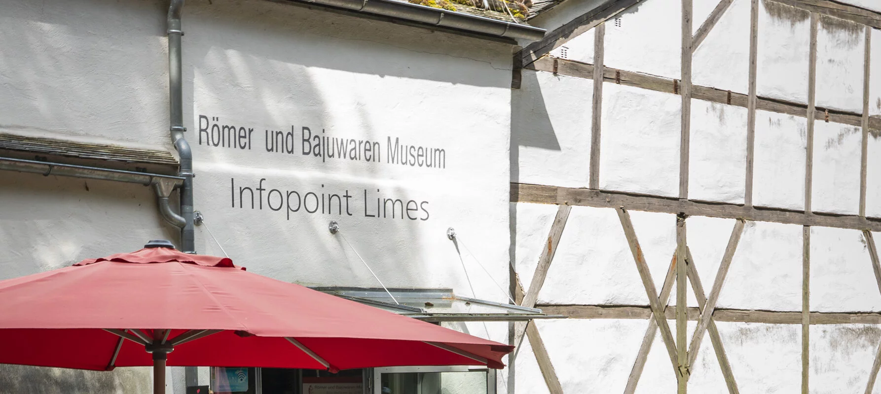 Biergarten des Römer und Bajuwaren Museums Kipfenberg