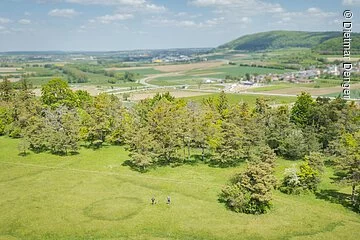 Hexentanzplatz von oben