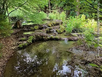 Sinterterrassen im Kaisinger Tal