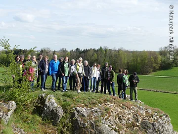 Naturparkführer am Speckberg