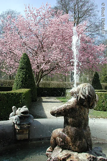 Hofgarten Eichstätt im Frühling