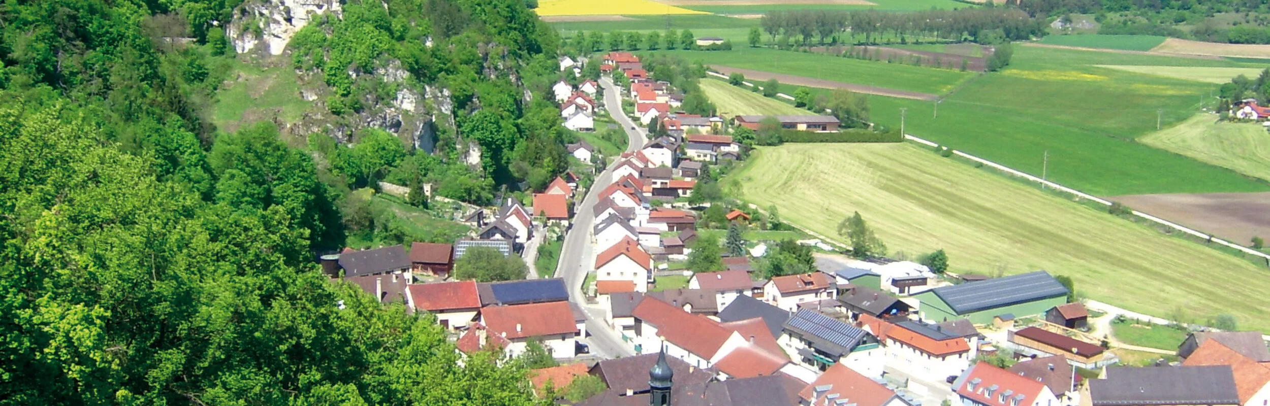 Blick über Wellheim